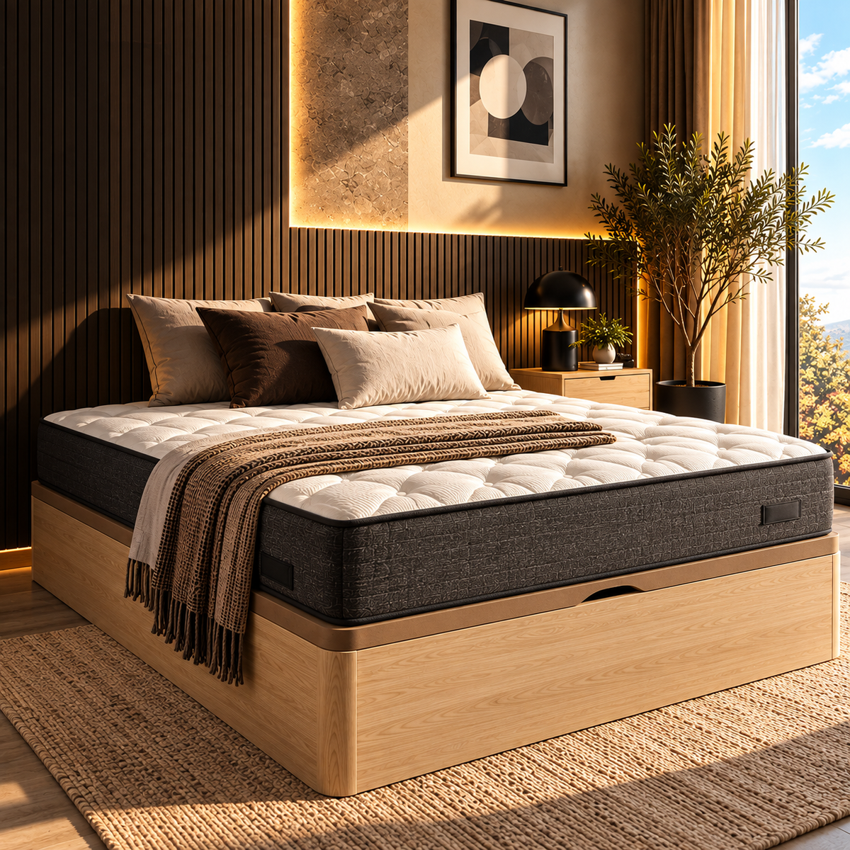 PACK CONFORT 150x190 canapé + HR premium 399€